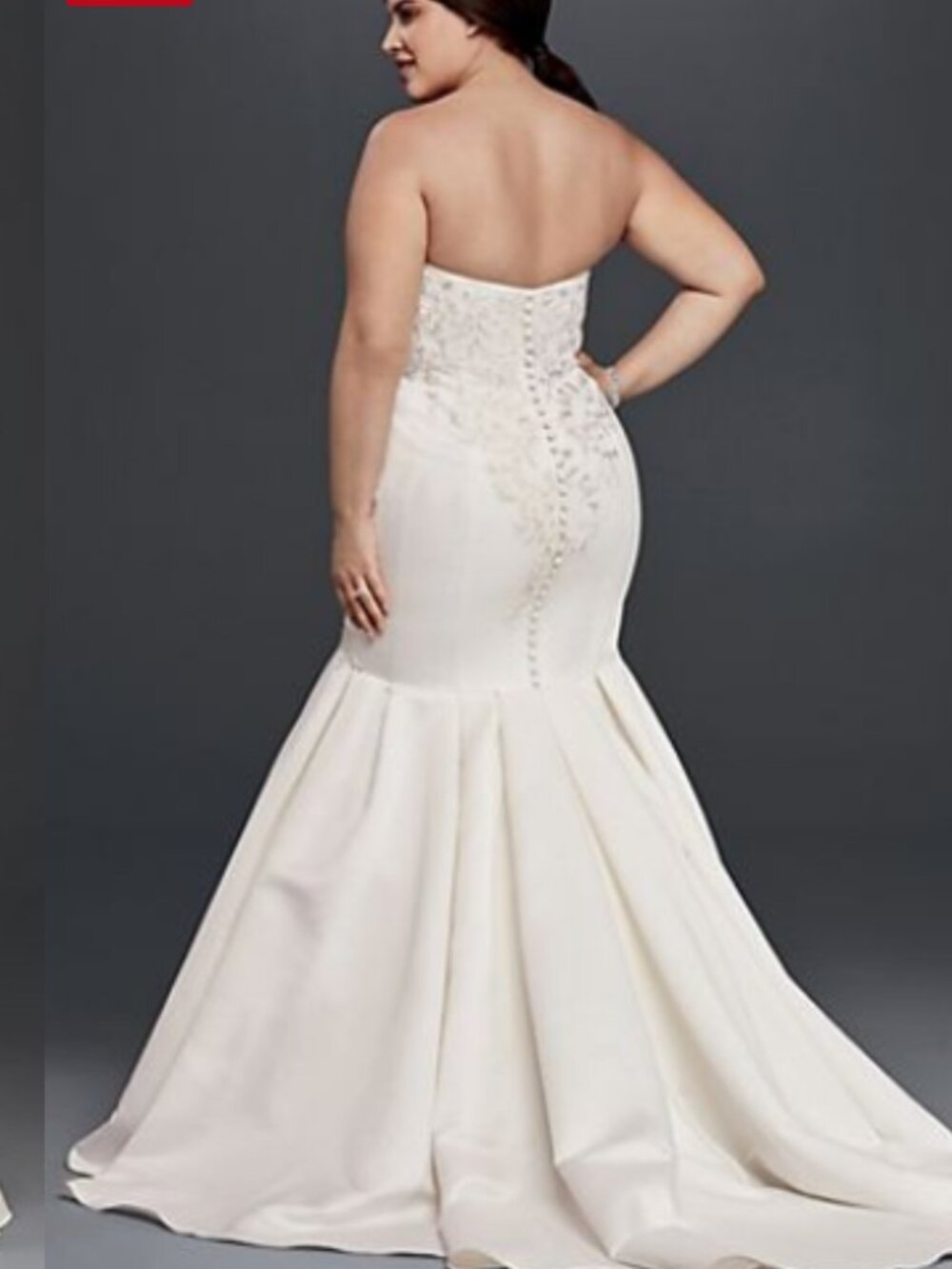 Wedding Dress - never been worn, only tried on! - Picture 3 of 6